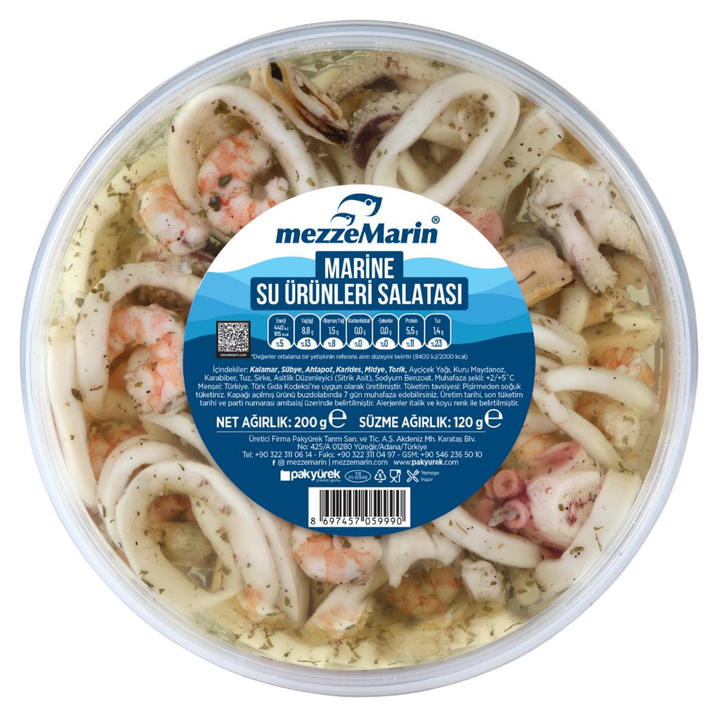 Mezzemarin Marine Su Ürünleri Salatası 200 Gr