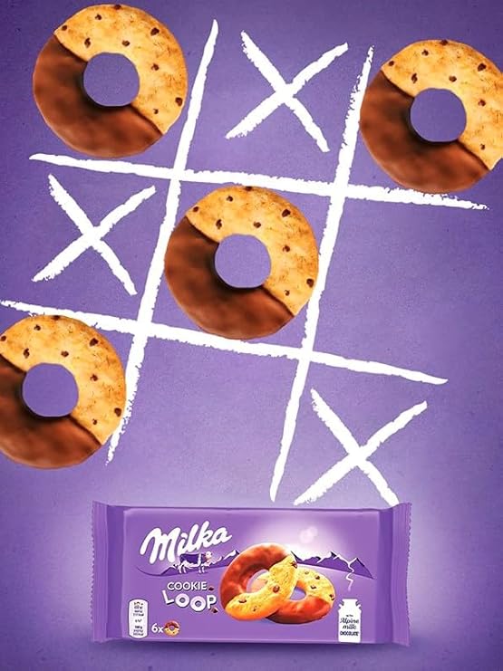 Milka Loop Cookie 132 Gr