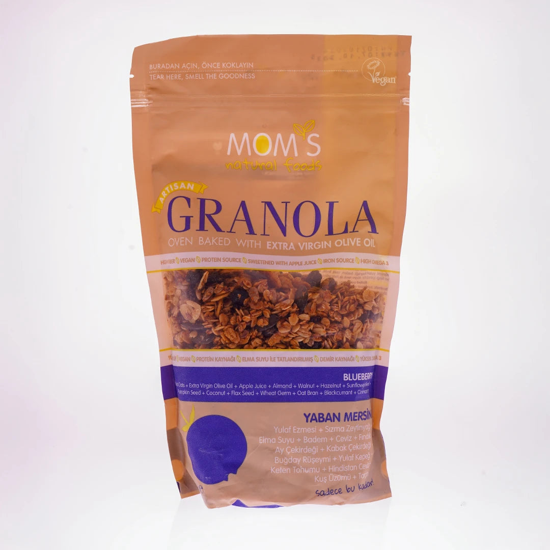 Moms Yaban Mersinli Granola 360 Gr
