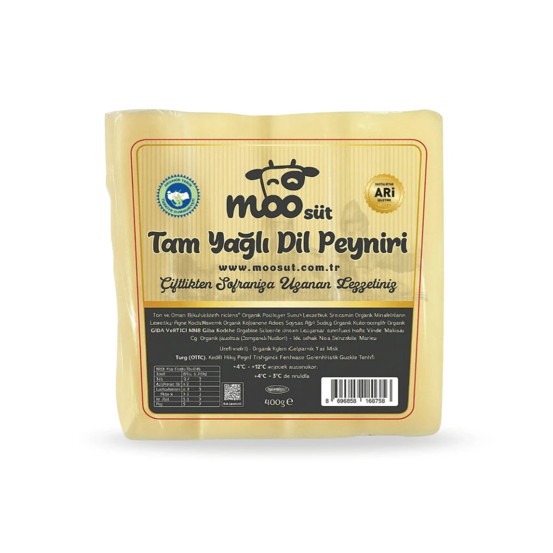 Moo Organik Dil Peyniri 300 Gr