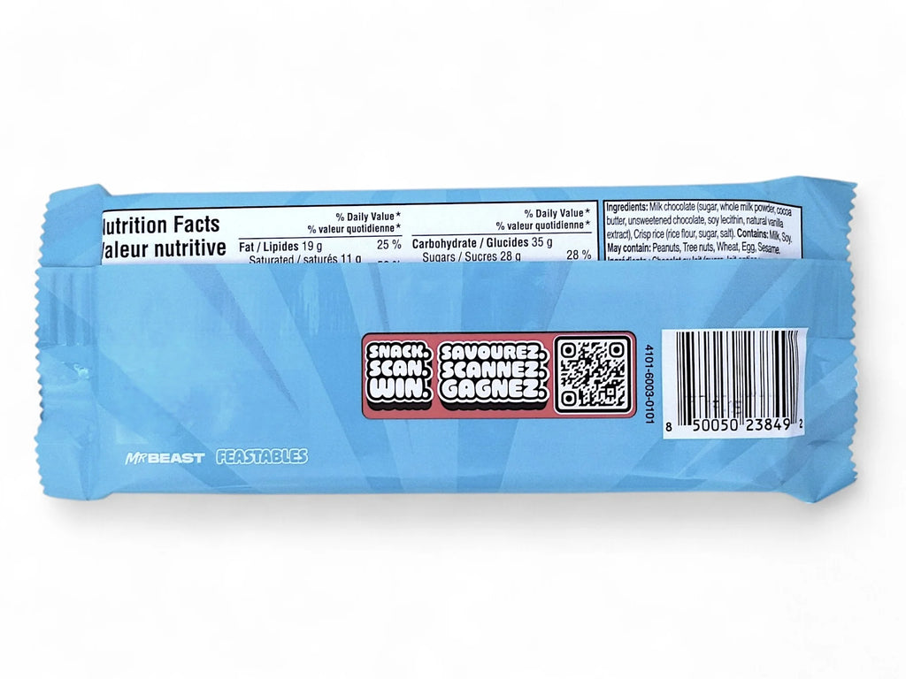 Mrbeast Feastables Milk Crunch 60 Gr * 10