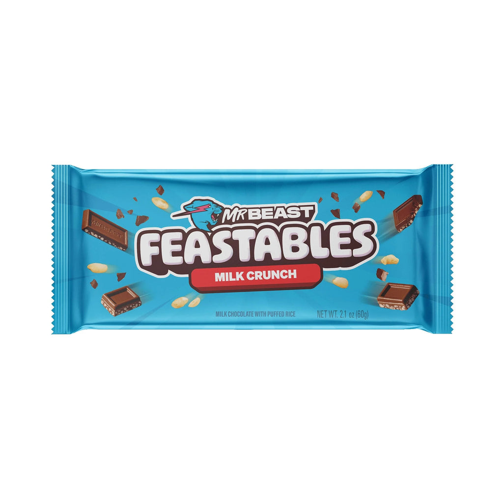 Mrbeast Feastables Milk Crunch 60 Gr * 10