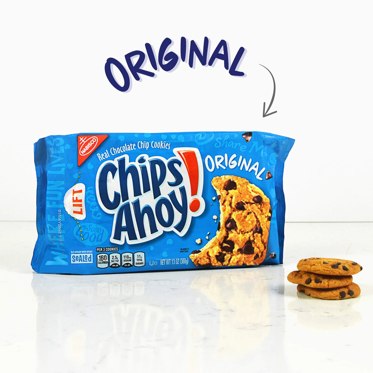 Nabisco Chips Ahoy Orginal Cookies 368 Gr