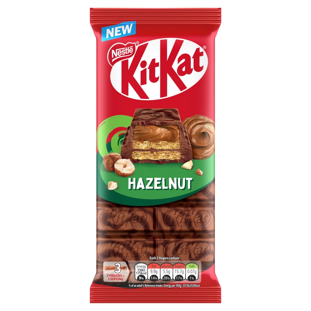 Nestle Kitkat Hazelnut Chocolate 99 Gr