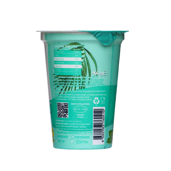 Nilky Probiyo Sade Hindistan Cevizi Bazlı Vegan Yoğurt 400 Gr