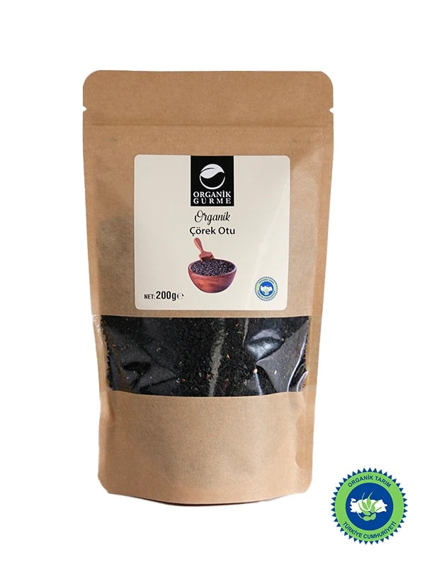Organik Gurme Organik Çörekotu 200 Gr