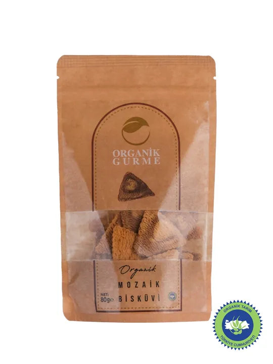Organik Gurme Organik Mozaik Bisküvi 80 Gr