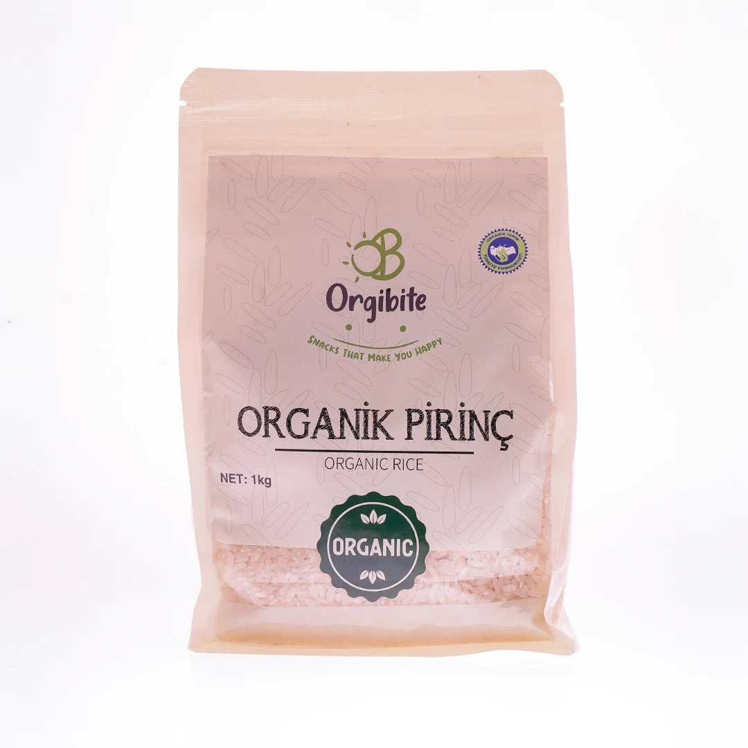 Orgibite Organik Pirinç 1000 Gr
