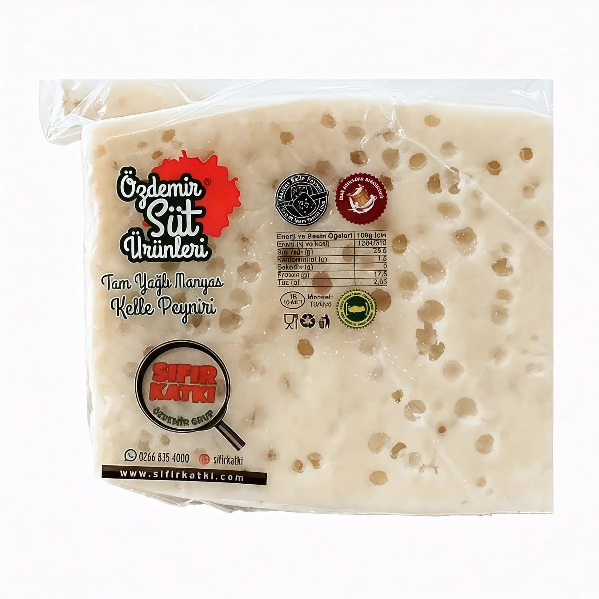 Özdemir Mihaliç (Kelle) İnek Peyniri 600 Gr