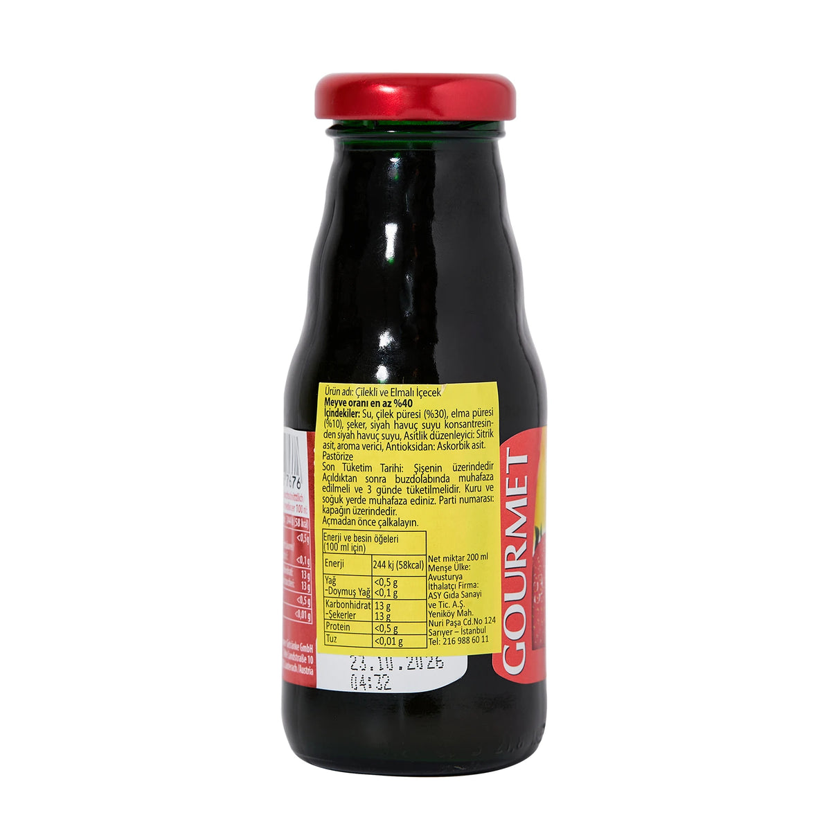 Pfanner Gourmet Çilekli Ve Elmalı İçecek 200 Ml