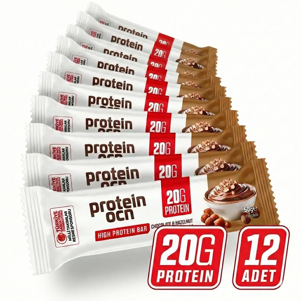 Protein Ocean Chocolate & Hazelnut Protein Bar 50 Gr * 12