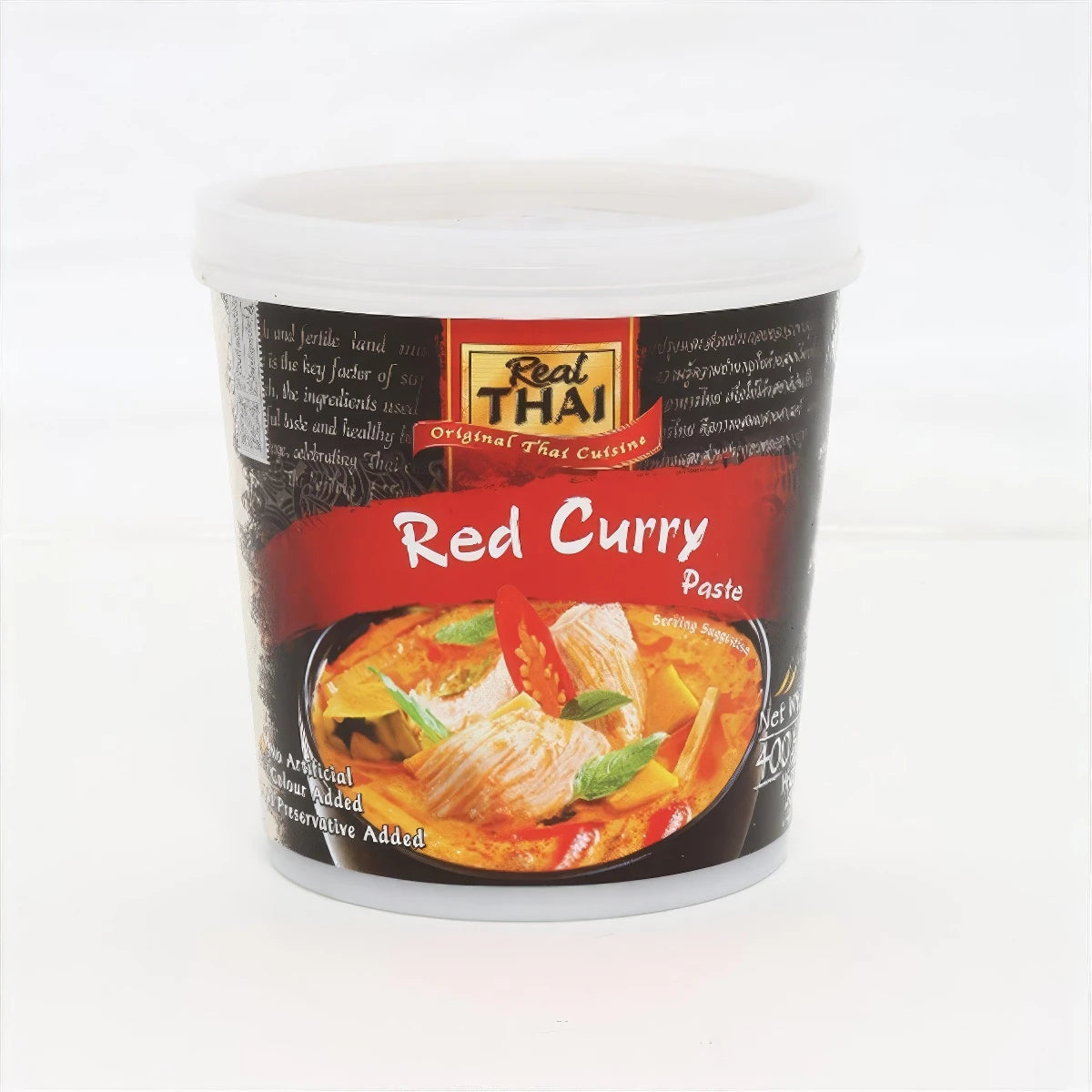 Real Thai Kırmızı Köri Ezmesi 400 Gr