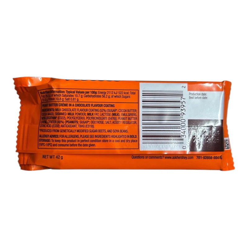 Reese'S 2 Peanut Butter Cups 42 Gr