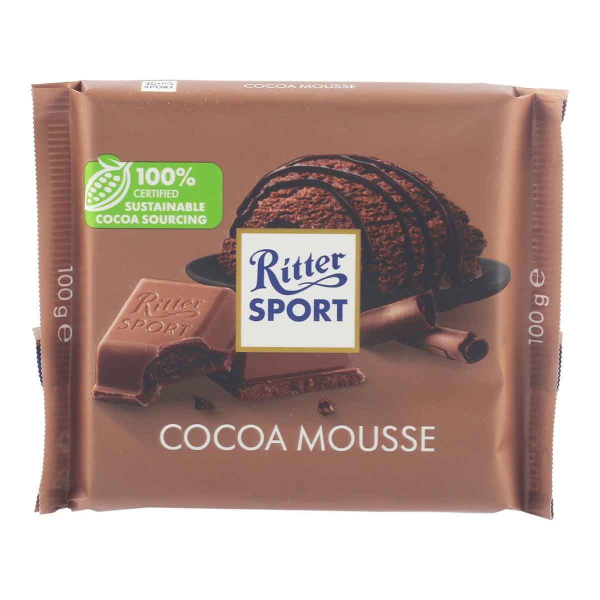 Ritter Sport Cocoa Mousse Chocolate 100 Gr
