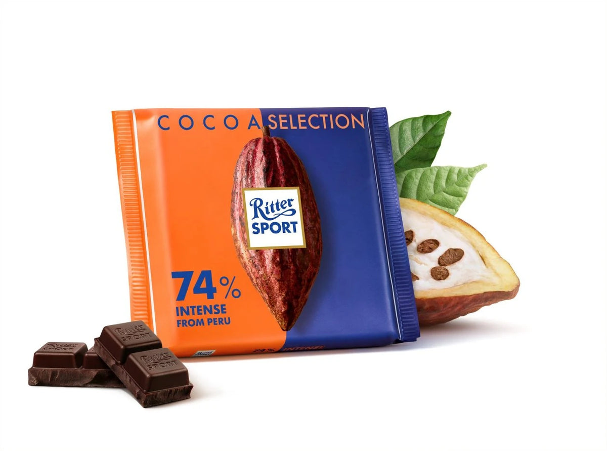 Ritter Sport Cocoa Selection %74 Bitter Çikolata 100 Gr