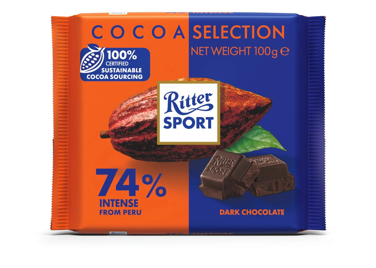 Ritter Sport Cocoa Selection %74 Bitter Çikolata 100 Gr