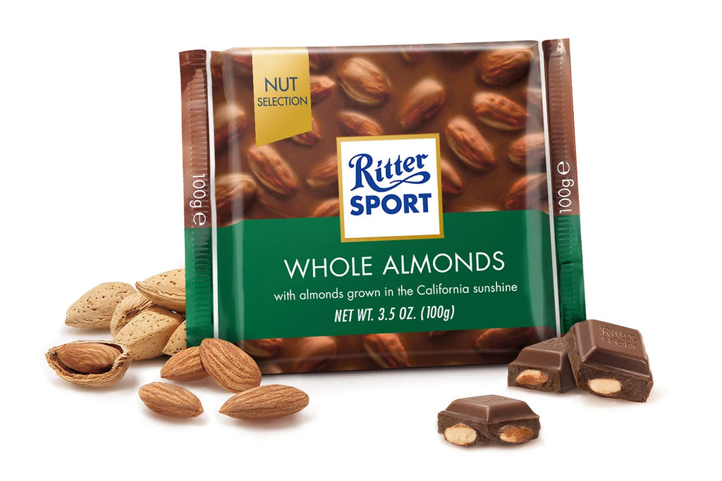 Ritter Sport Tane Bademli Sütlü Çikolata 100 Gr