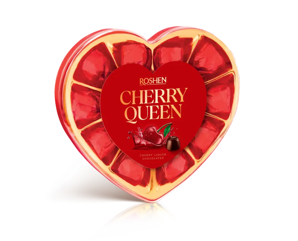 Roshen Cherry Queen Vişne Likörlü Çikolata 122 Gr