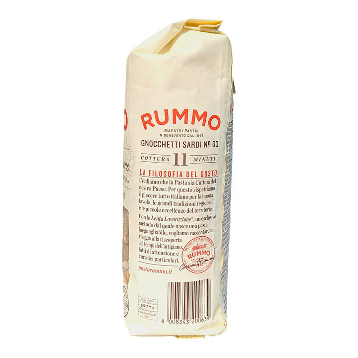 Rummo Gnocchetti Sardi No 63 500 Gr