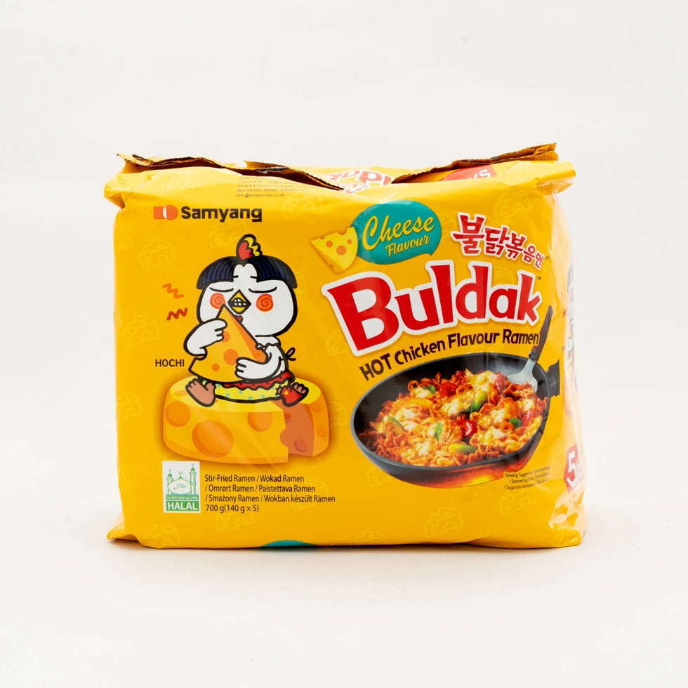 Samyang Buldak Cheese Ramen 5’Li Paket (700 Gr)