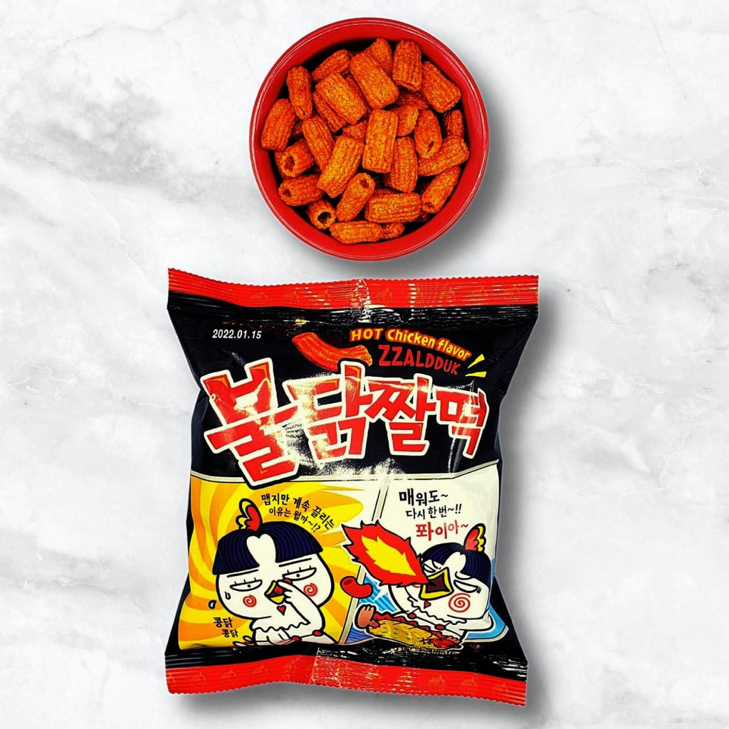 Samyang Buldak Zzaldduk Hot Chicken Flavour Snack 120 Gr