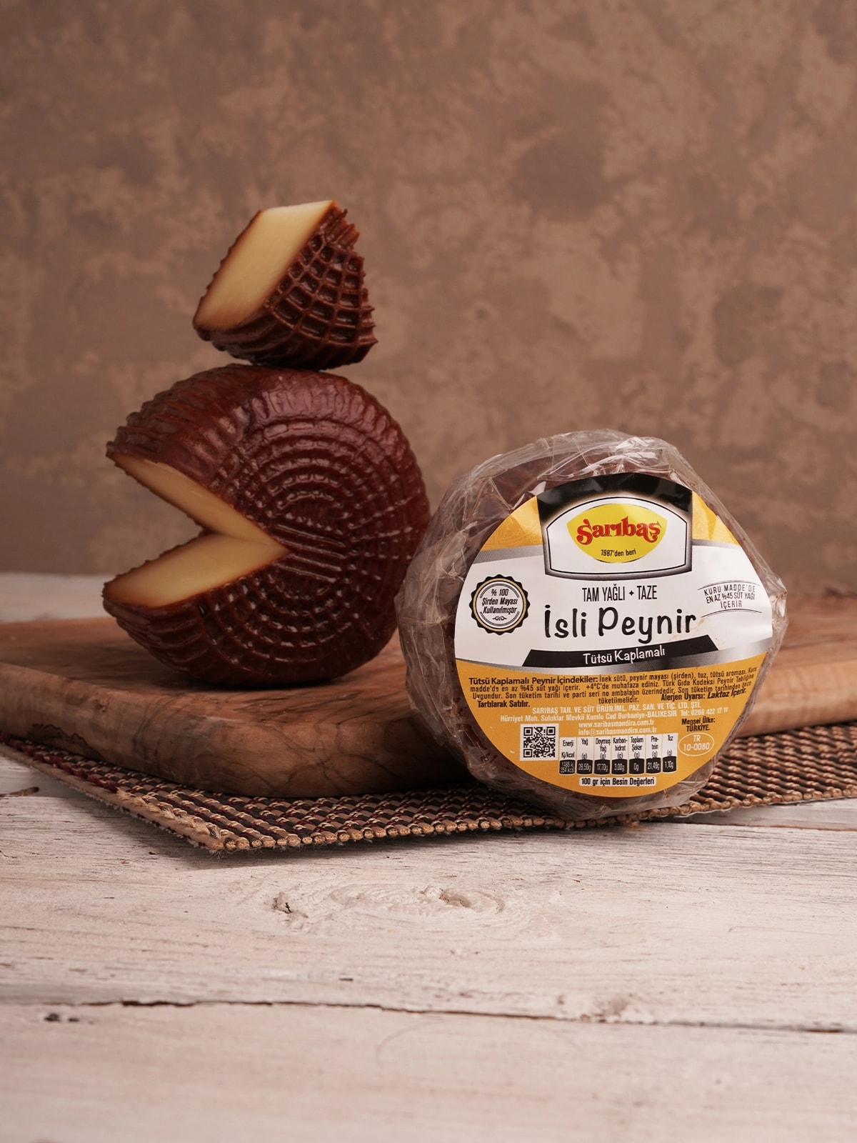 Sarıbaş Topak İsli Çerkez Peyniri 250 Gr