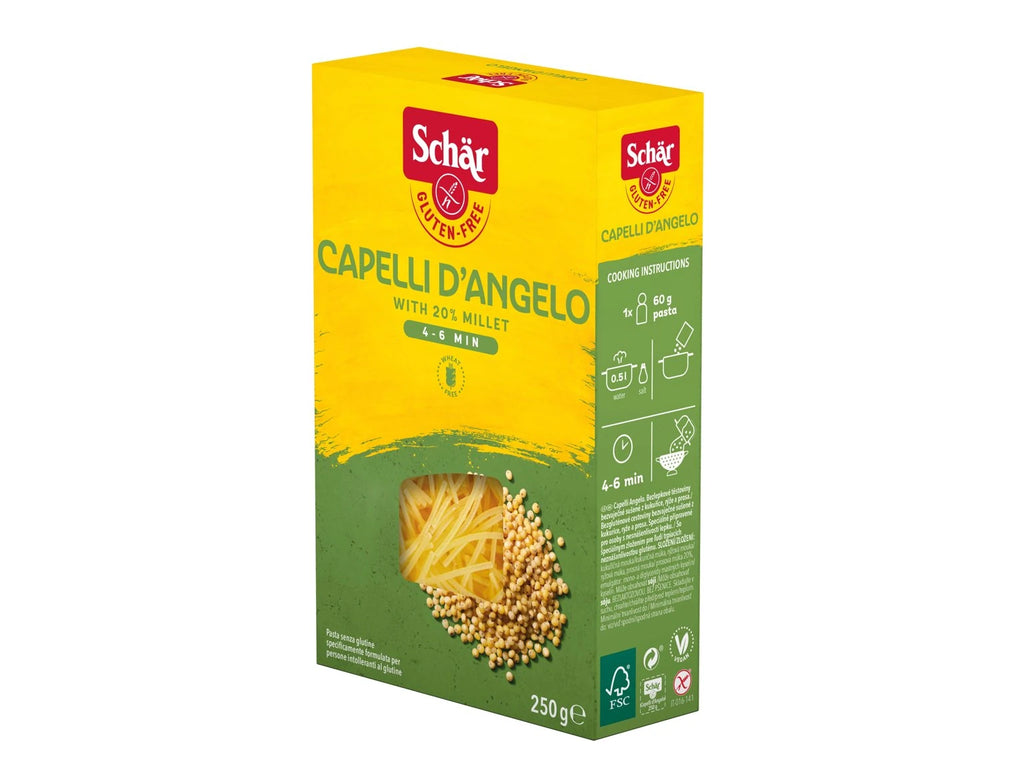 Schär Capelli D'Angelo Glütensiz Tel Şehriye 250 Gr