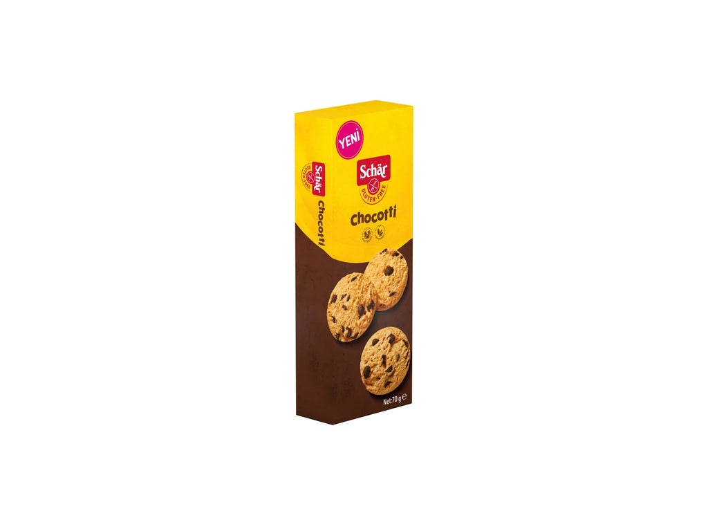 Schär Chocotti Glütensiz Damla Çikolatalı Kurabiye 70 Gr