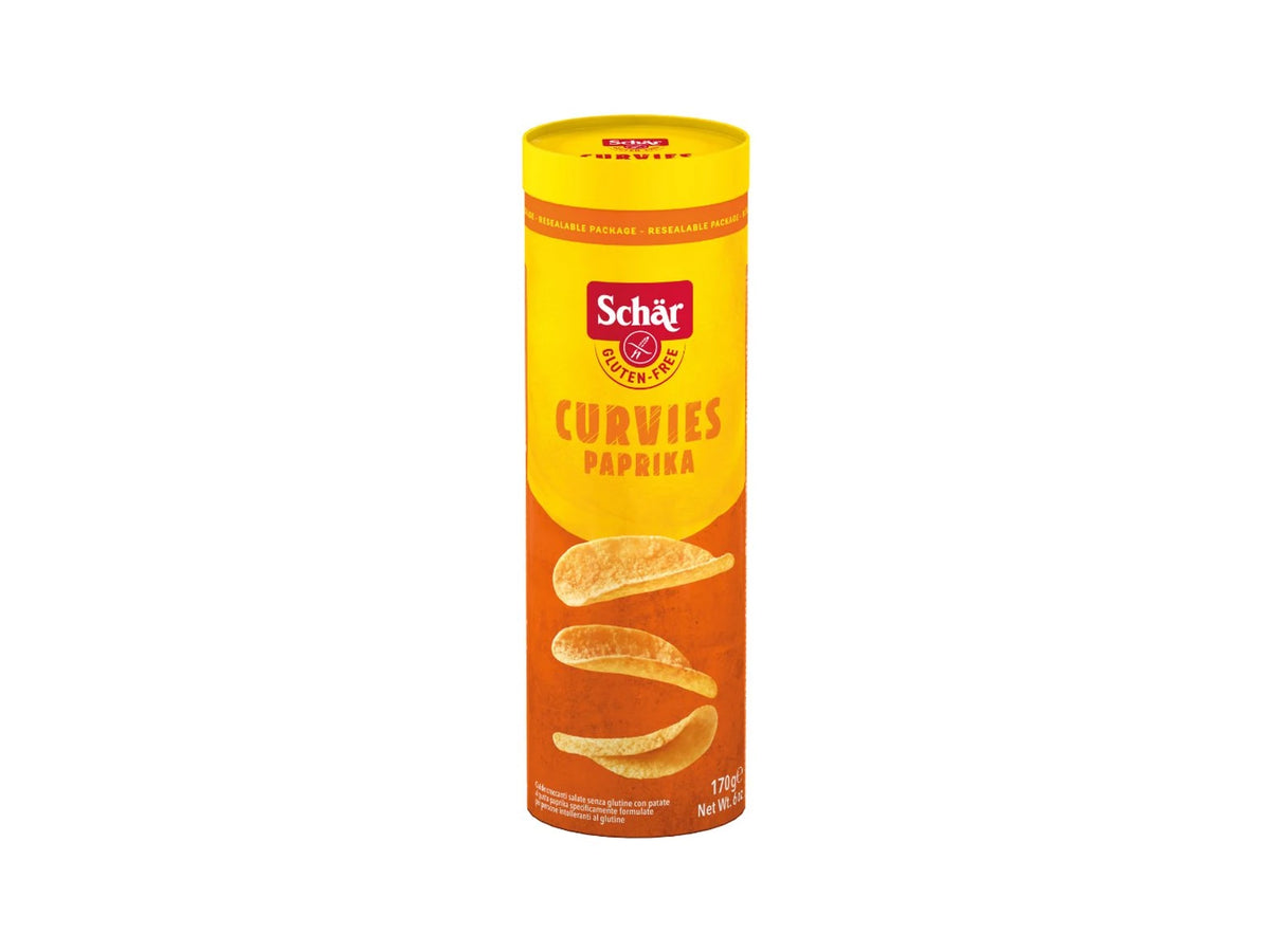 Schär Curvies Glütensiz Paprika Patates Cipsi 170 Gr