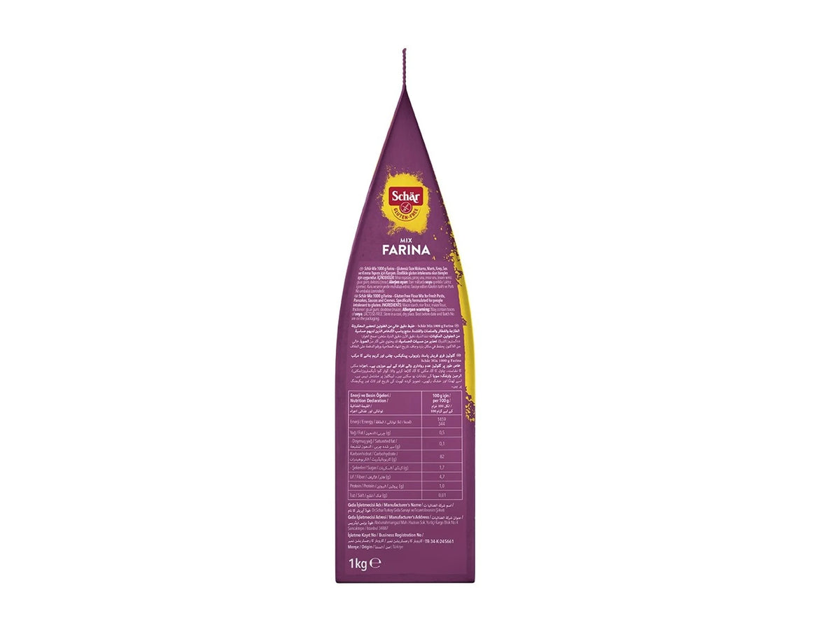 Schär Mix Farina Glütensiz Un Karışımı 1000 Gr