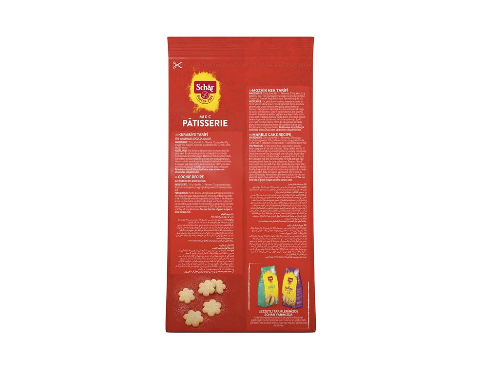 Schär Mix C Patisserie Glütensiz Un Karışımı 1000 Gr