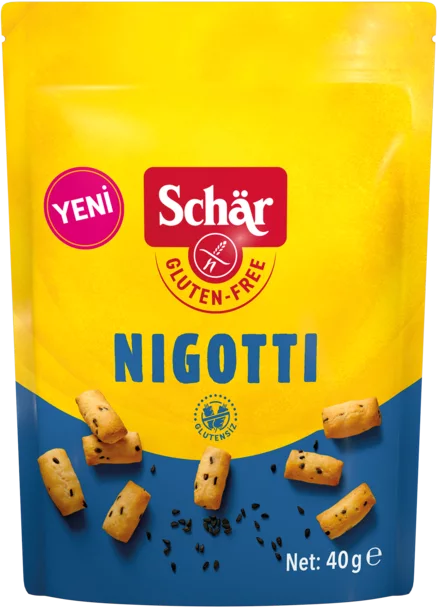 Schär Nigotti Glütensiz Çörekotlu Kraker 40 Gr
