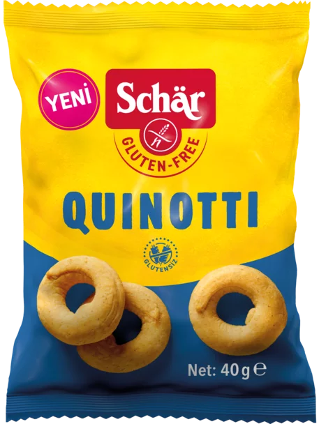 Schär Quinotti Glütensiz Kinoalı Kraker 40 Gr