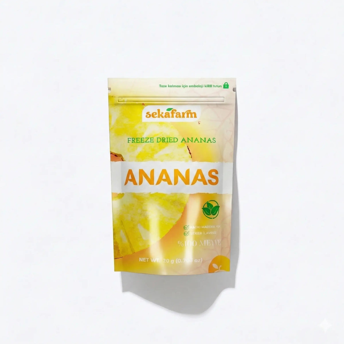 Sekafarm Freeze Dried Ananas 20 Gr