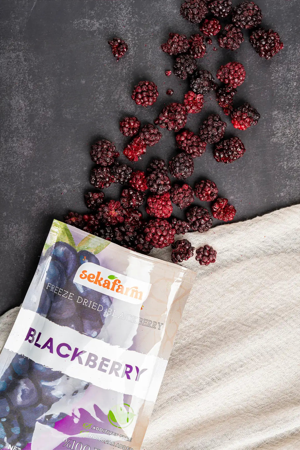 Sekafarm Freeze Dried Böğürtlen 20 Gr