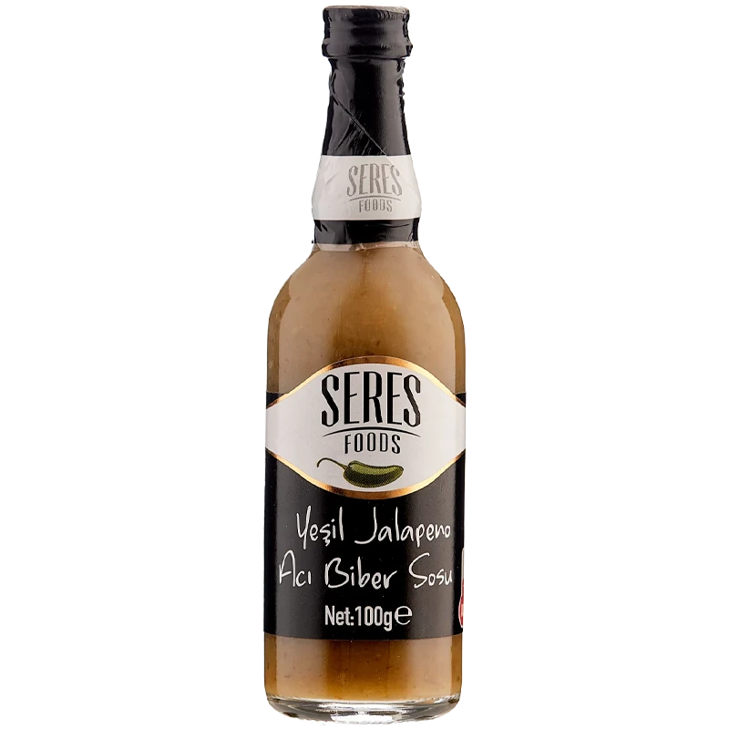 Seres Foods Yeşil Jalapeno Acı Biber Sosu 100 Gr