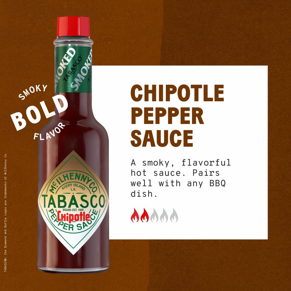 Tabasco Chipotle Smoked Red Jalapeno 60 Ml