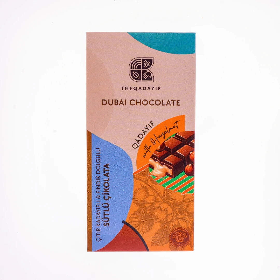 The Qadayif Fındıklı Dubai Çikolatasi 190 Gr