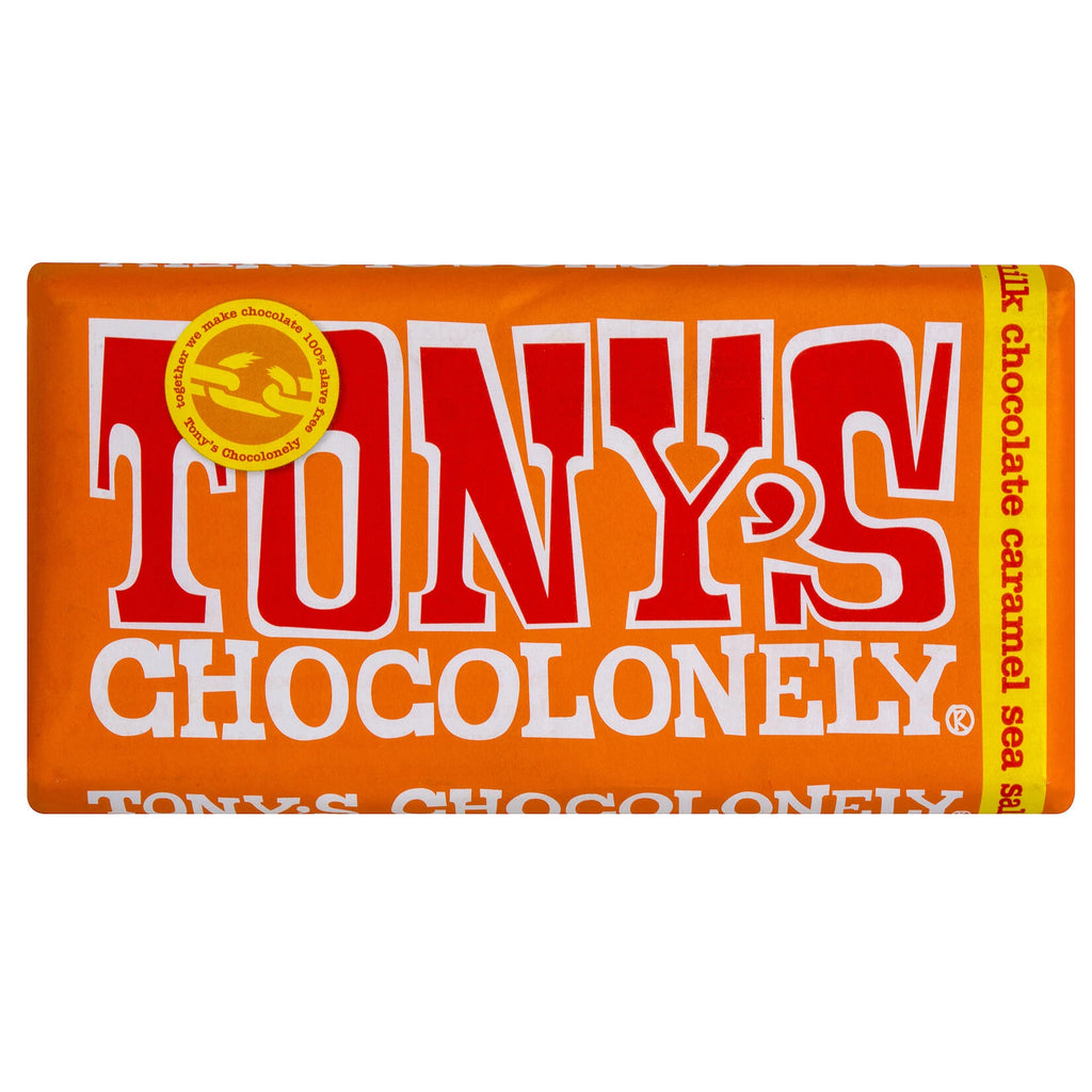 Tony's Karamel Ve Deniz Tuzlu Sütlü Çikolata 180 Gr