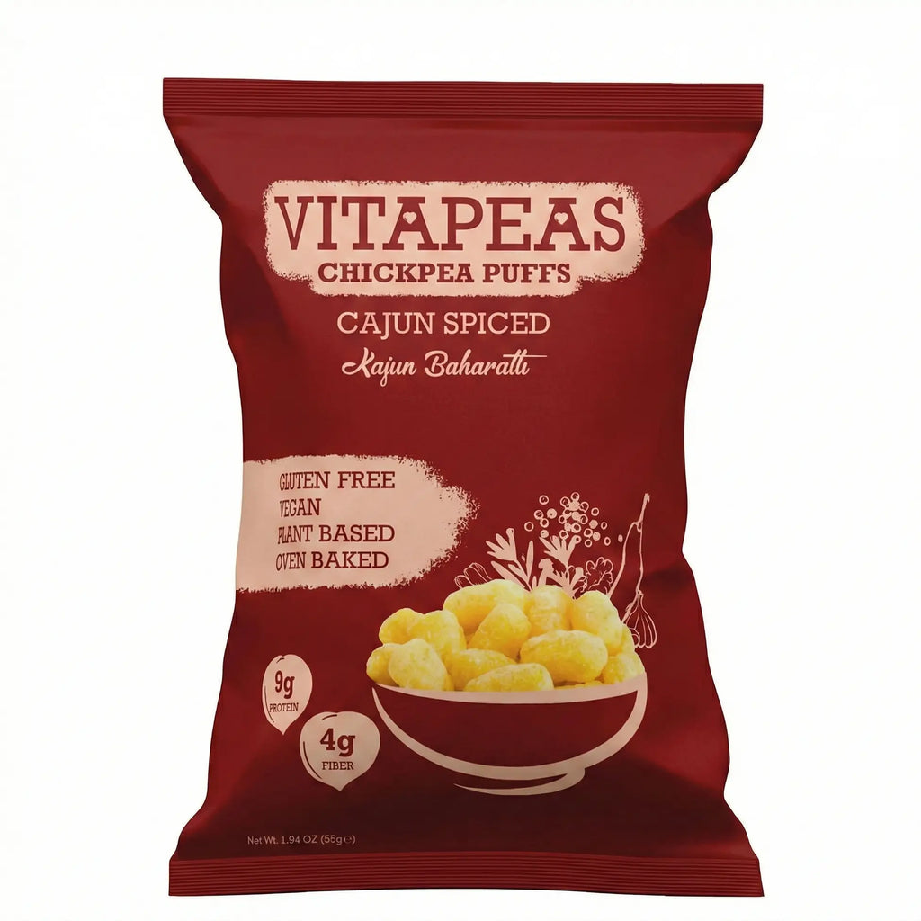 Vitapeas Cajun Baharatlı Nohut Cipsi 55 Gr