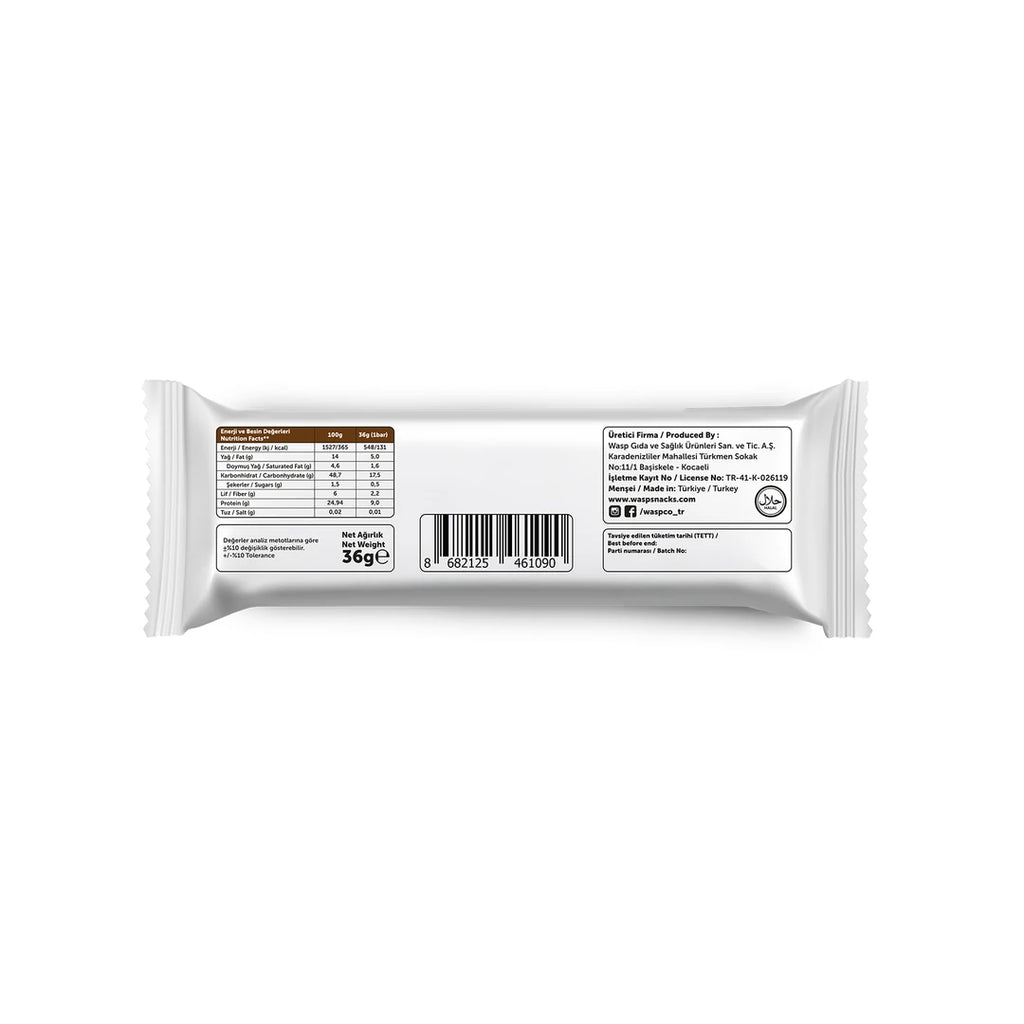 Waspco Çikolatalı Kek Aromalı Protein Bar 36 Gr