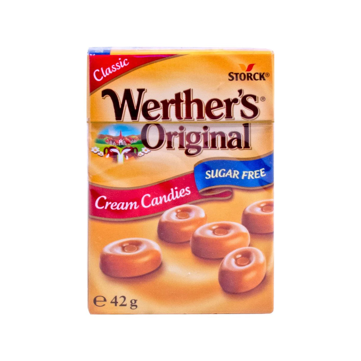 Storck Werther'S Original Şekersiz Kremalı Şeker 42 Gr