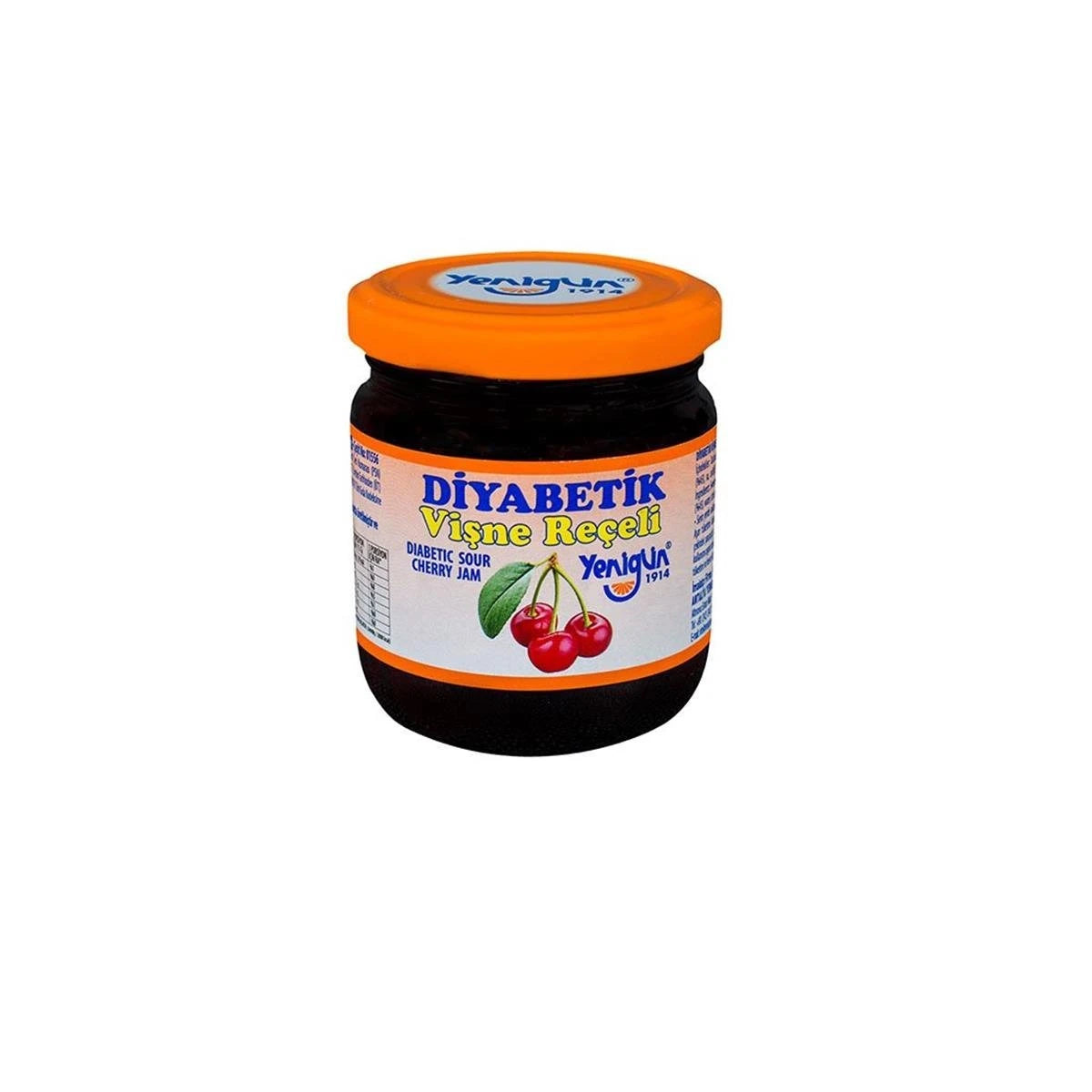 Yenigün Diabetik Vişne Reçeli 230 Gr