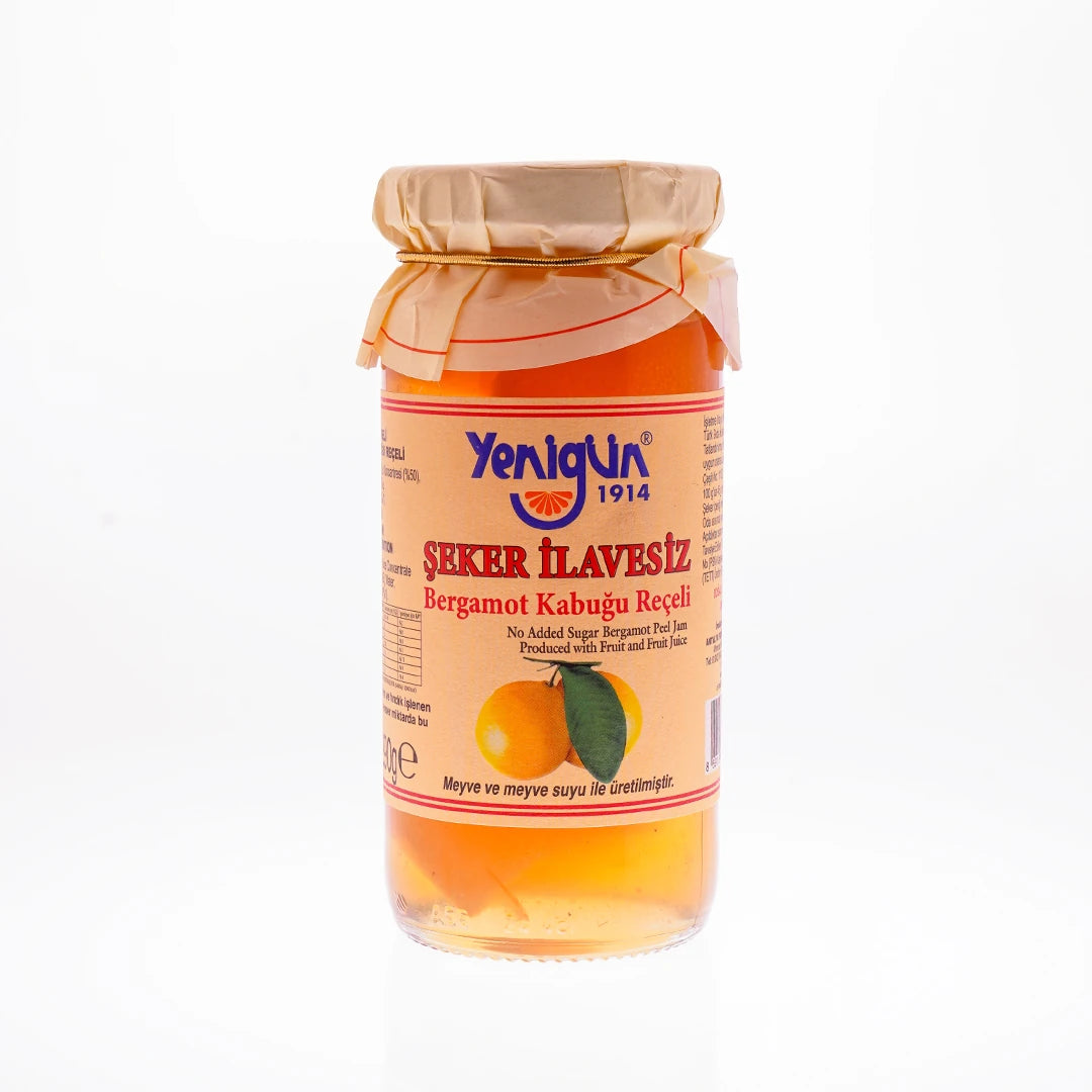 Yenigün Şeker İlavesiz Bergamot Kabuğu Reçeli 290 Gr
