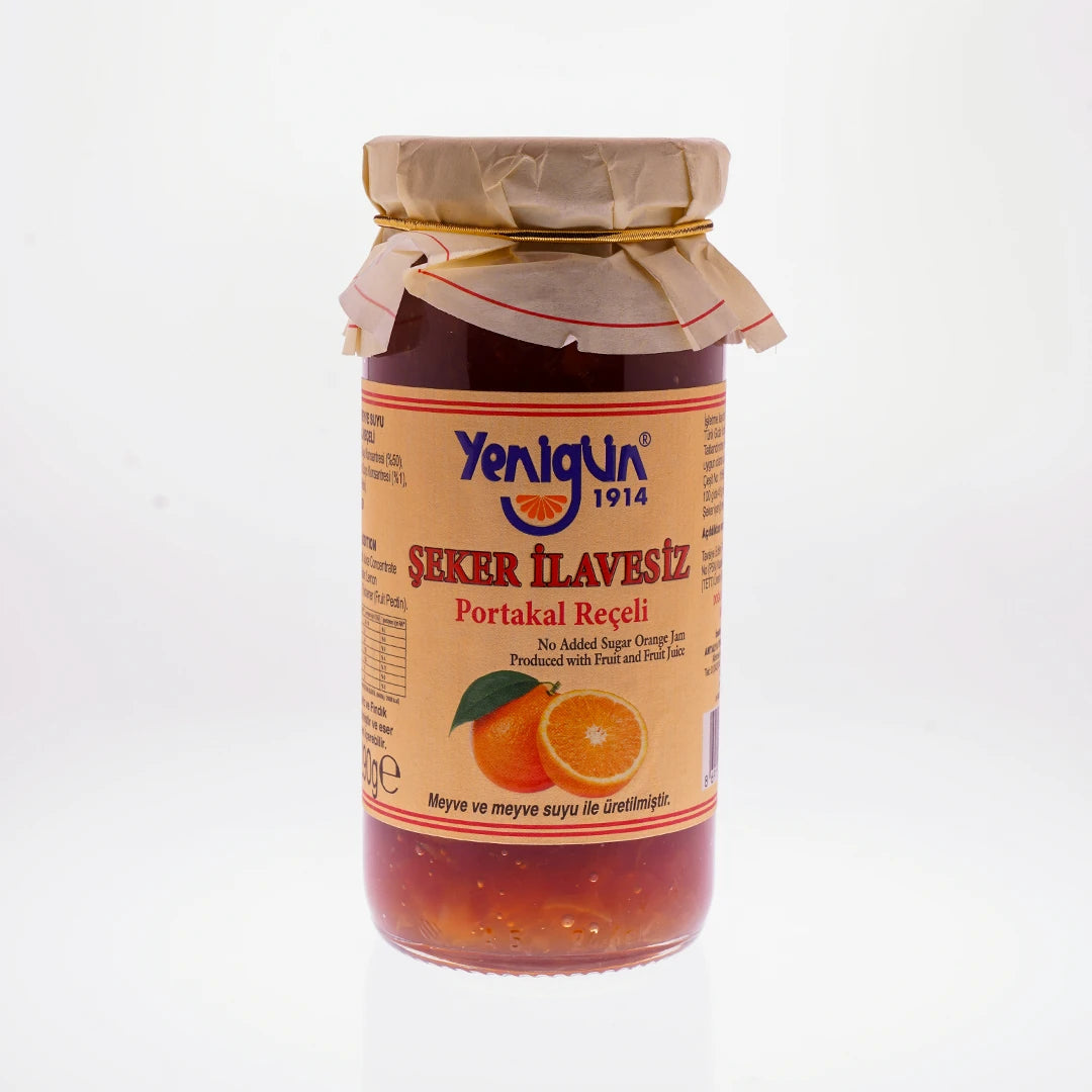 Yenigün Şeker İlavesiz Portakal Reçeli 290 Gr